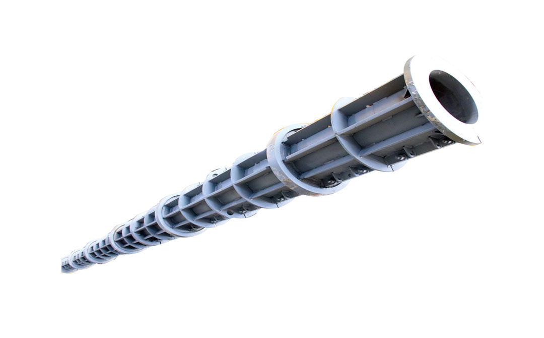 قالب فولاذي لقطب خرسانة
