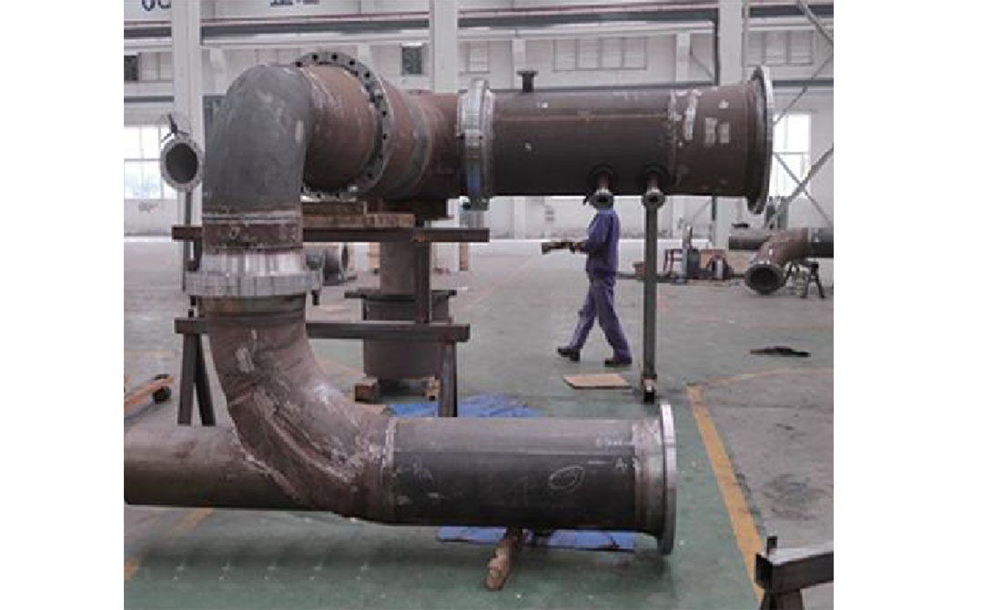 التصنيع المسبق لمكونات تجميع خطوط الأنابيب
