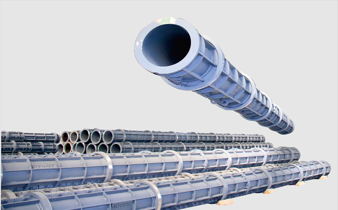 قالب فولاذي لقلب الخرسانة الجاهزة باستخدام طريقة ما قبل الشد
