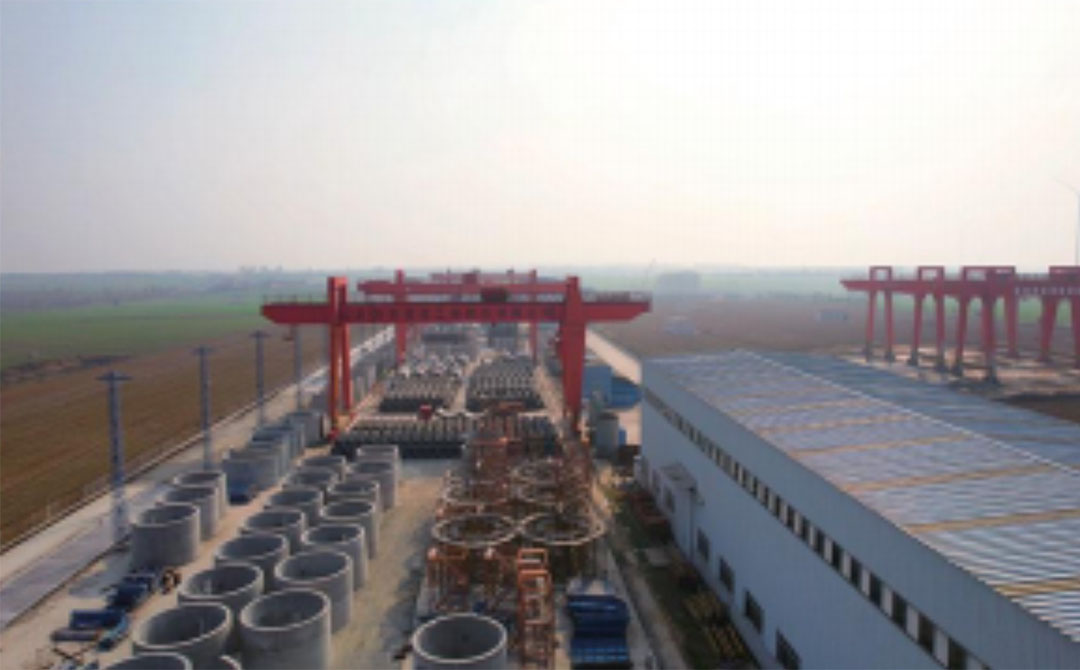 أنبوب برج خرساني مسبق الصنع لطاقة الرياح